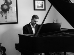 Todd Hunter at the piano.